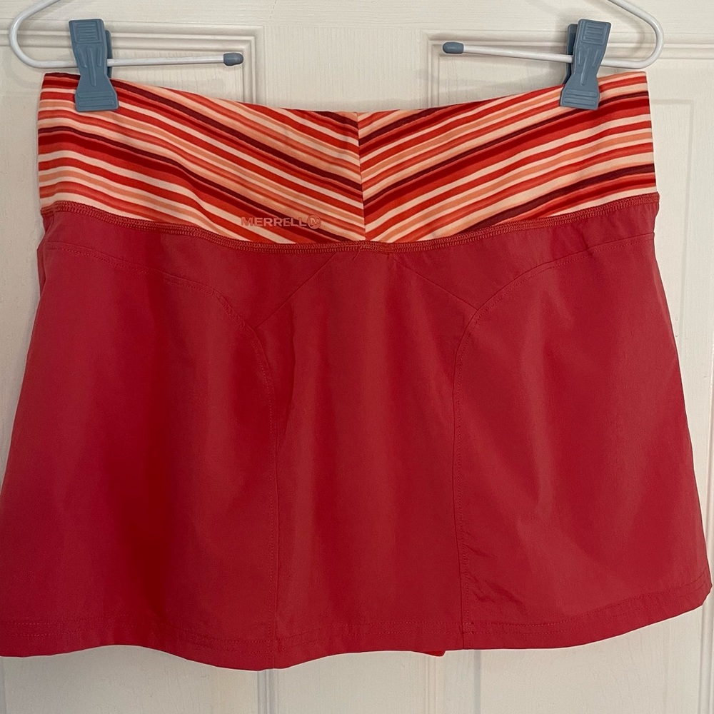 Merrell Athletic Running Hiking Skort UPF 30+ Opti Wick Small Petite